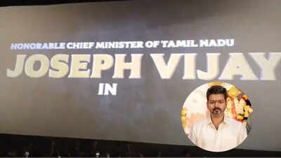 Vijay’s ‘Chief Minister’ title card goes viral; Has the ‘Jana Nayagan’ actor dropped the iconic ‘Thalapathy’ tag? | Tamil Movie News