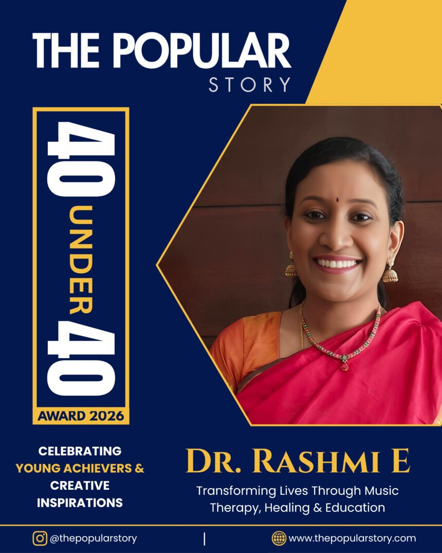 Dr. Rashmi E: Transforming Lives Through the Healing Power of Music