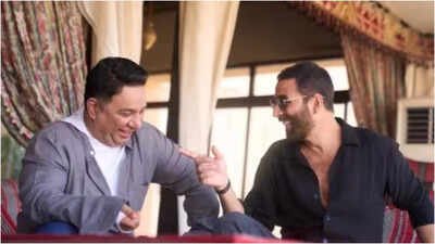 Akshay Kumar wishes Ahmed Khan on his birthday, hopes ‘Welcome To The Jungle’ becomes biggest gift of his career |