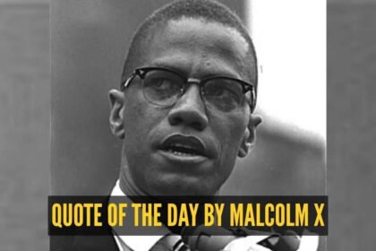 Malcolm X Quote: Quote of the day for kids by Malcolm X: “Education is the passport to the future, for tomorrow belongs to…”