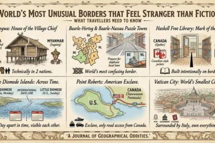 World’s most unusual borders that feel stranger than fiction; what travellers need to know