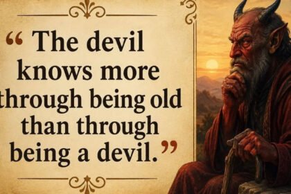 Spanish proverb of the day: “The devil knows more through being old than through…” |