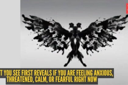 Optical illusion personality test: Butterfly or moth, monster, bird, dragon, or abstract? What you see first reveals if you are feeling anxious, threatened, calm, or fearful right now |