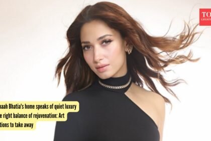 Tamannaah Bhatia’s home speaks of quiet luxury with the right balance of rejuvenation: Art inspirations to take away