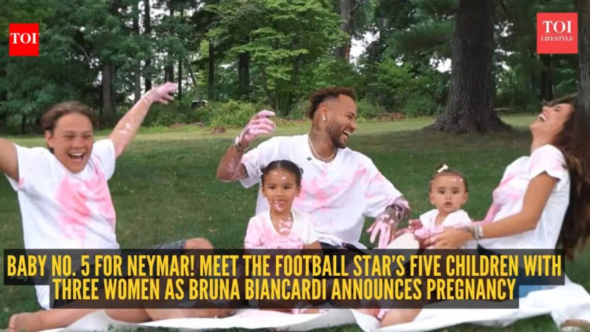 Inside the football star’s growing family of five children with three women