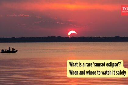 Sunset Eclipse: What is a rare ‘sunset eclipse’? When and where to watch it safely