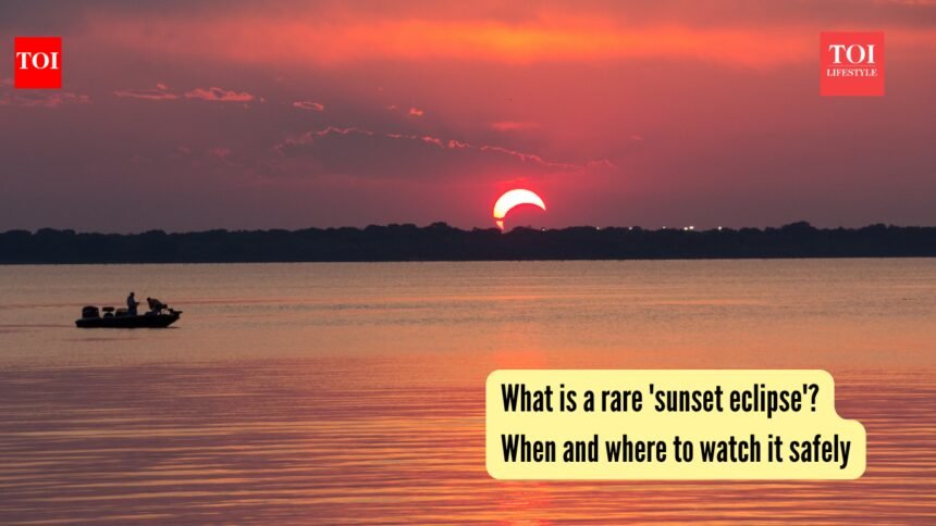 Sunset Eclipse: What is a rare ‘sunset eclipse’? When and where to watch it safely