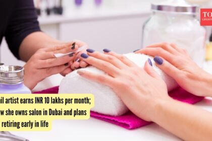 Nail artist earns INR 10 lakhs per month; now she owns salon in Dubai and plans on retiring early in life |