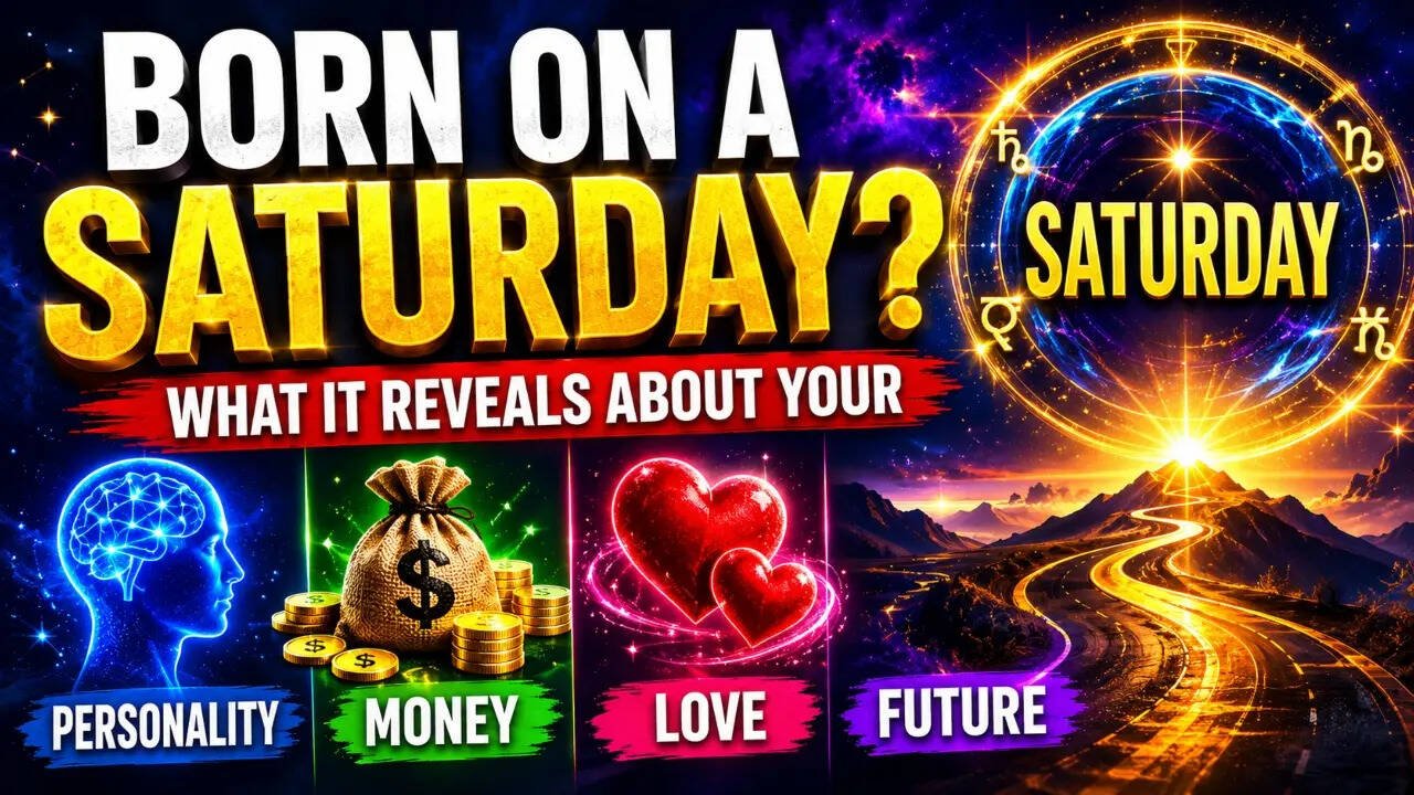 Born on a Saturday? What it reveals about your personality, money, love and future