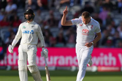 New Zealand 55/5 in 21.3 Overs | ENG vs NZ Live Score, 1st Test 2026: England five wickets away from victory