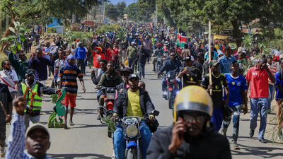 Kenya Protest: ‘This will expose our people to Ebola’: Big protest in Kenya against quarantine centre for affected US citizens