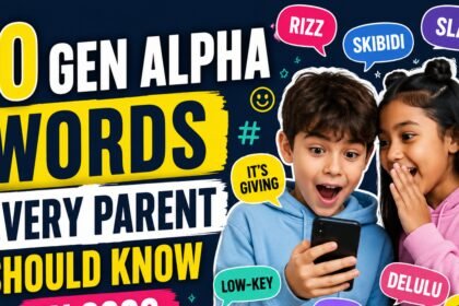 10 Gen Alpha words every parent should know in 2026