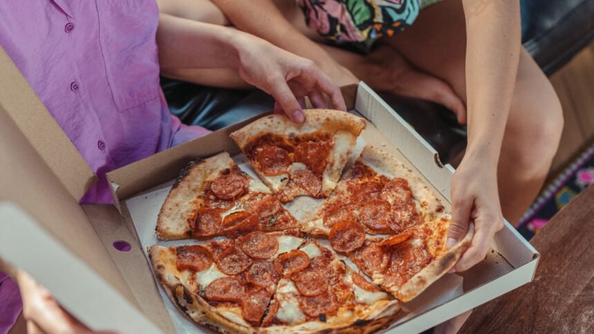 Why pizza boxes are square but pizzas are round?