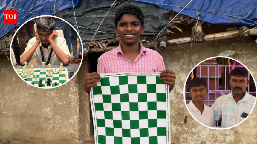 Sabarinathan Iyyappan: This 15-year-old chess prodigy from Tamil Nadu wanted to quit because it was too expensive; his father, who earned just rupees 600 a day, told him: “Play as long as I’m alive”