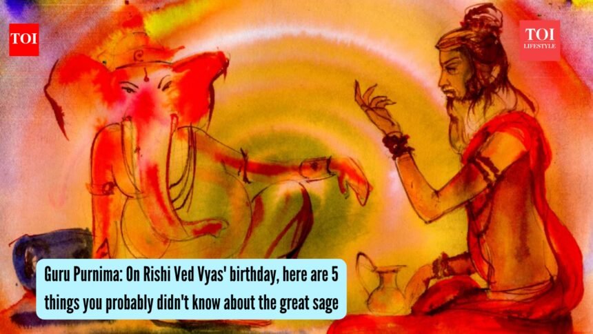 Guru Purnima: On Rishi Ved Vyas’ birthday, here are 5 things you probably didn’t know about the great sage