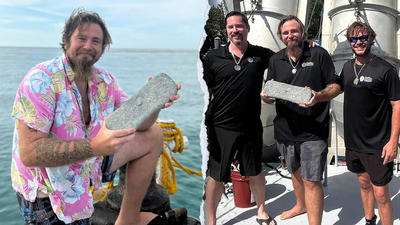 Florida treasure hunters searching a 400-year-old shipwreck discovered a rare 22.5-pound silver bar worth up to 0,000 | World News