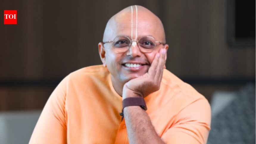 “Don’t just be the needle, be the needle and thread”: Gaur Gopal Das on the one thing that can help relationships heal after fights