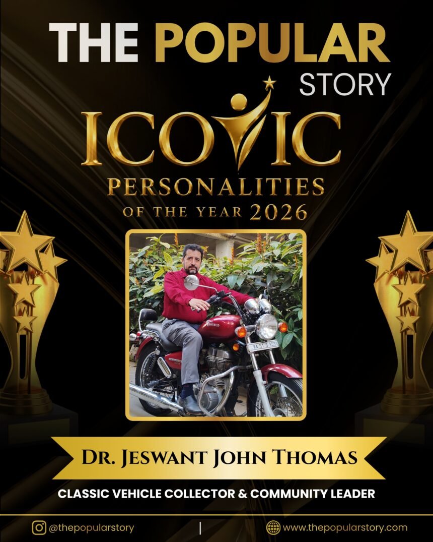 Dr. Jeswant John Thomas: Preserving India’s Automotive Heritage Through Passion, Knowledge and Community