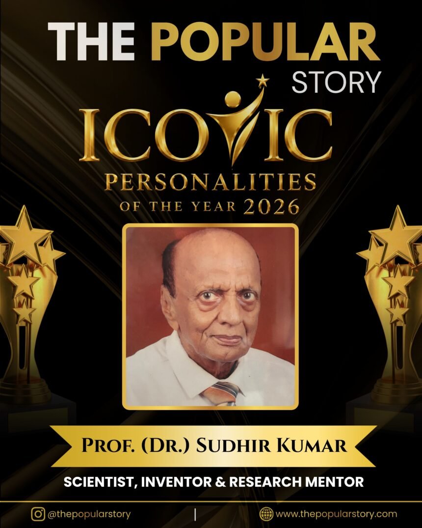 Prof. (Dr.) Sudhir Kumar: Advancing Scientific Innovation Through Research, Technology and Social Impact