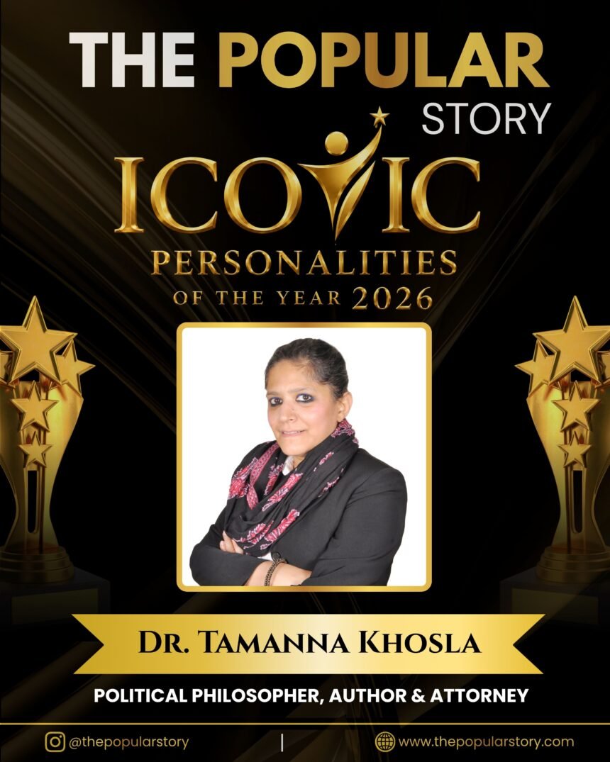 Dr. Tamanna Khosla: Bridging Science, Philosophy, Law and Social Thought Through Interdisciplinary Vision