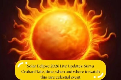 Solar Eclipse 2026 Live Updates: Surya Grahan Date, time, when and where to watch this rare celestial event