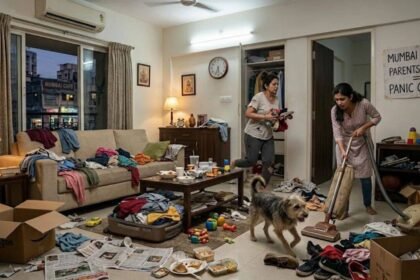 Psychology says panic-cleaning before parents visit may reveal more than a messy home: Why adults worry about judgement and family expectations