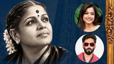 Rashmika Mandanna led M.S. Subbulakshmi biopic officially launched in Chennai, Anirudh Ravichander to score music for Gowtam Tinnanuri directorial | Tamil Movie News