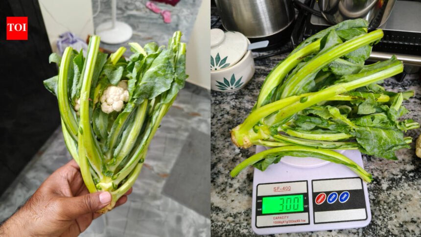 Chennai man orders cauliflower from Zepto, gets mostly greens instead: Internet says ‘They forgot to send the Cauli and just sent the flower’