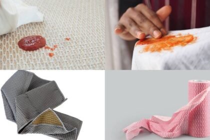 Easy ways to remove stubborn food stains, grease and unpleasant odours, keep your reusable cloths fresh and hygienic, and make them look clean without using harsh chemicals