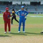 India Women 110/2 in 18.1 Overs